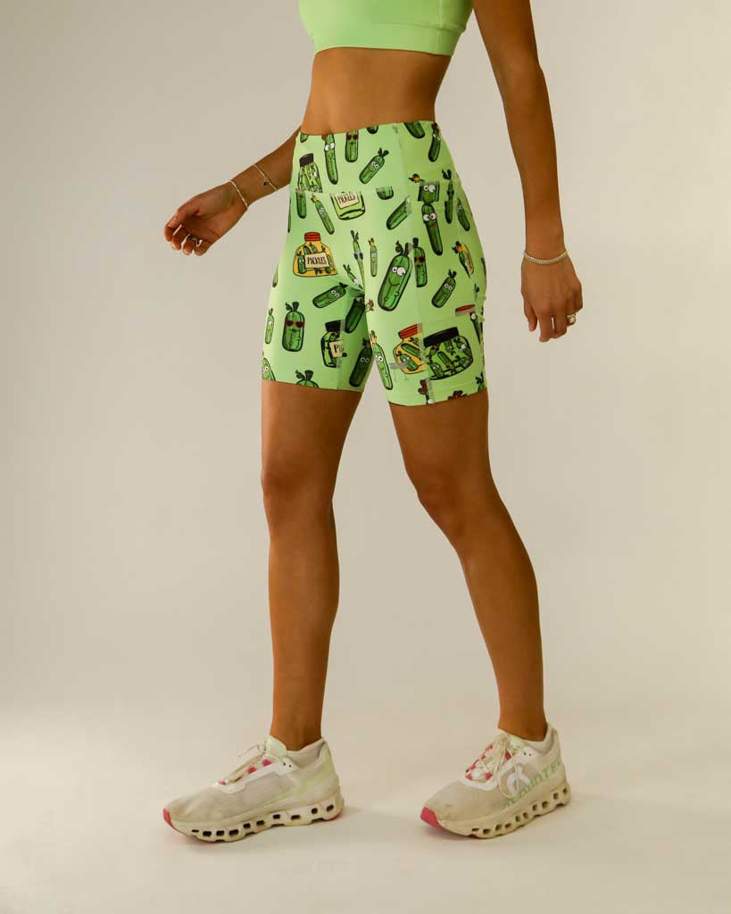 Women's Pickles 7" PWR Compression Shorts