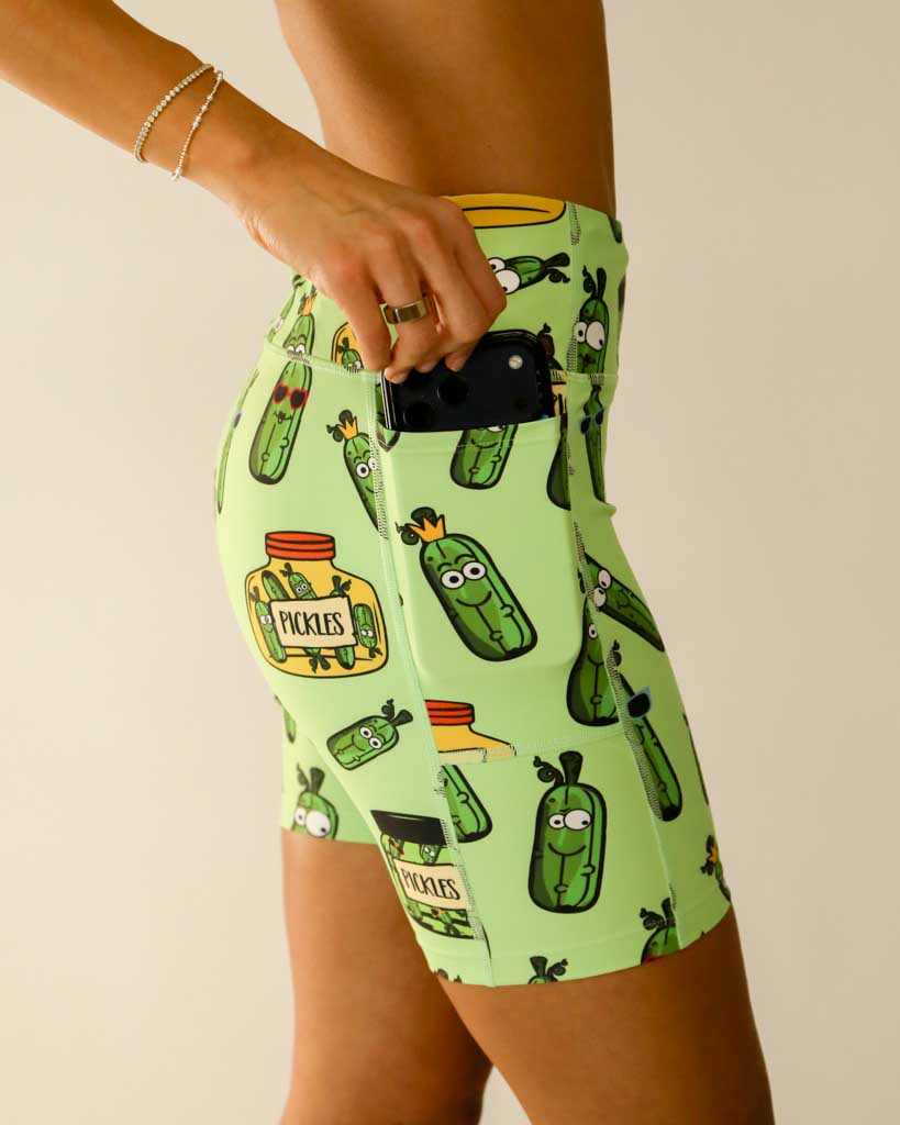 Women's Pickles 7" PWR Compression Shorts