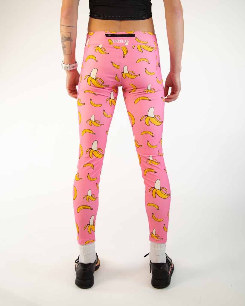 Women's Pink Bananas Leggings