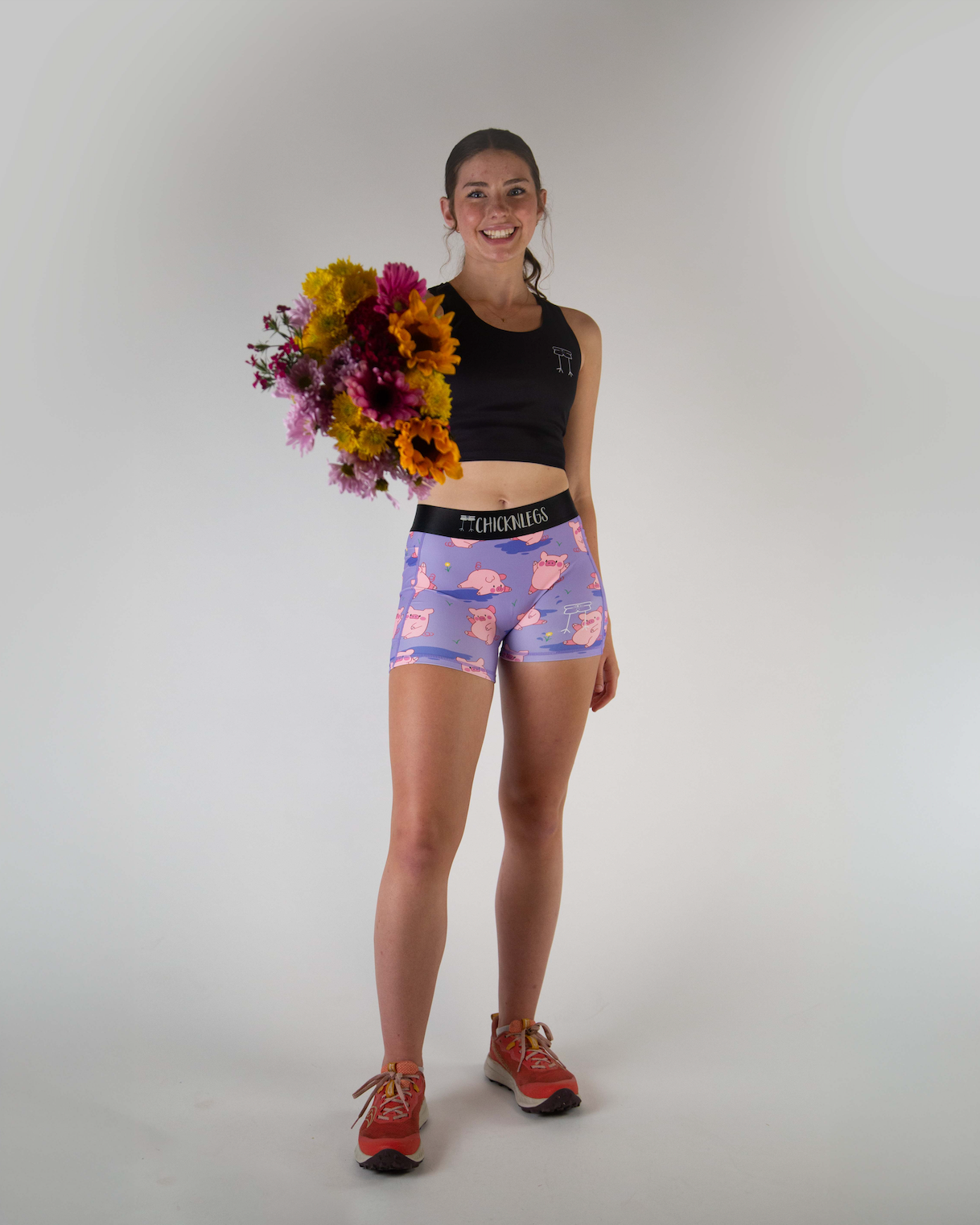 Women's Piggies 3" Compression Shorts
