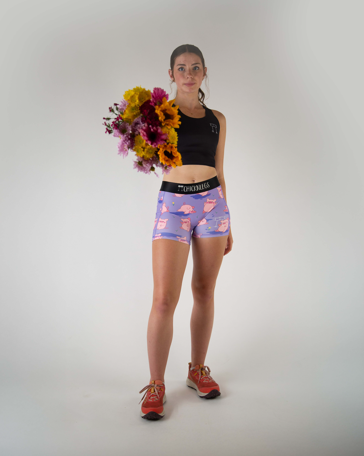 Women's Piggies 3" Compression Shorts